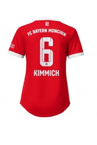 Bayern Munich Joshua Kimmich #6 Voetbaltruitje Thuis tenue Dames 2022-23 Korte Mouw